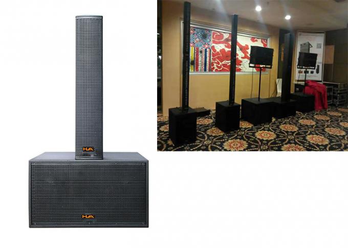 Portable 4X6 Inch Conference Room Audio System Column SpeakersWith Black Paint