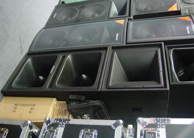 400W PA System Passive Speaker System 8ohm Full Range  Speaker With Black Paint