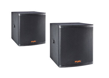 China Outdoor assive PA System Subwoofer Speakers 8 Ohm 1200 Watt High SPL supplier