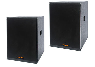 China 400W 8ohm Conference Room Sound System Black Brich Plywood Column Speaker Subwoofer supplier