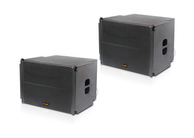 China 600W 18 Inch  Horn Loaded Subwoofer For Concert / Disco And Nightclub supplier
