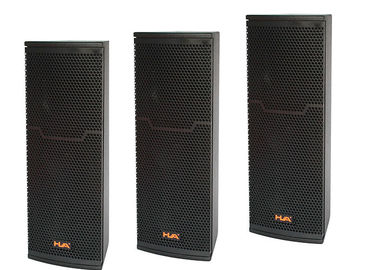 China Portable Line Array Column Speaker Cabinets 2 x 6.5&quot; 200W 4 OHM For Conference Hall supplier