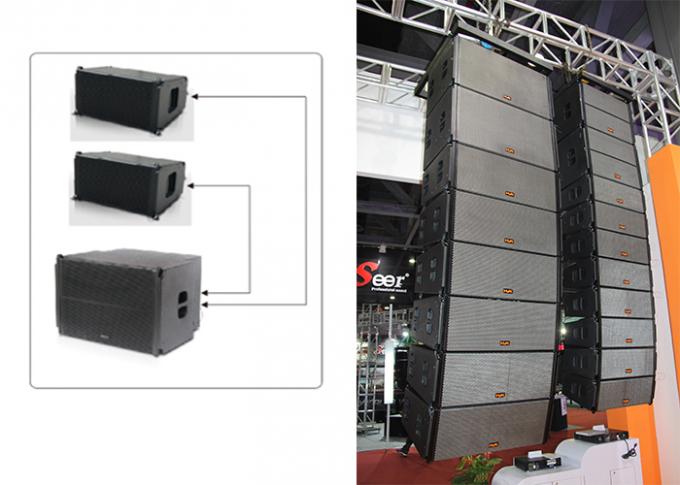 Concert Sound Equipment  Line Array Speaker With LF2x 8" Neodymium Drivers