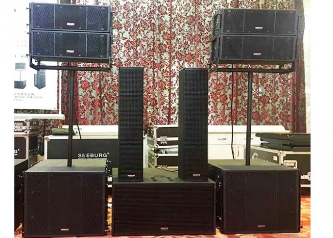 400W Line Array Speakers Subwoofer  System For Crusade House