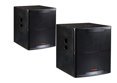 China 8 Ohm RMS Church speaker System Subwoofer Speakers 18&quot;  Stage Base Bins supplier