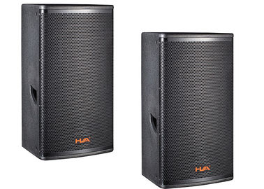 China Powered 350W  PA Sound System Full Range Speaker Box Plywood Loudspeakers supplier