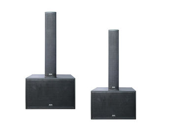 China Church Sound Systems 500W 8ohm Plywood Loudspeaker With Black Paint supplier
