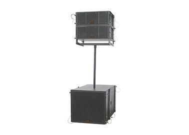China Party 500W Line Array Speakers With 2x1&quot;+10&quot; Neodymium Drivers supplier